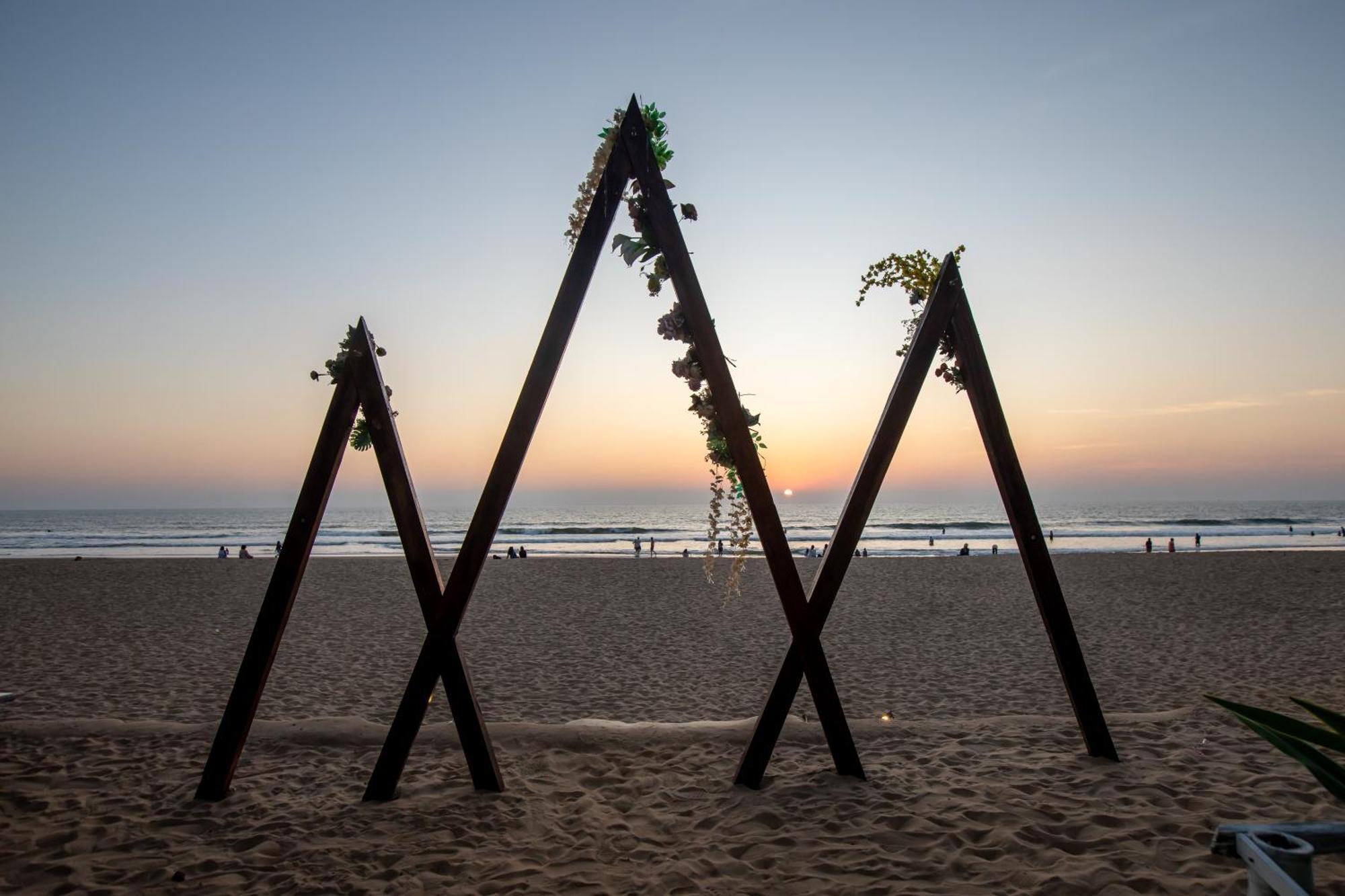 Sunset Cafe Beach Stay Гокарна Екстер'єр фото